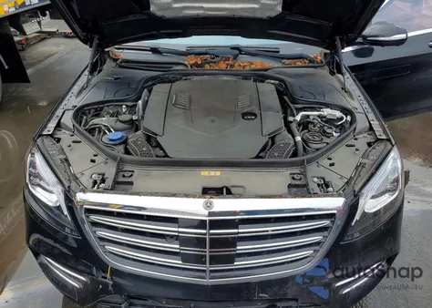 2019 Mercedes-Benz S 560 z USA, uszkodzony, nr VIN WDDUG8DB2KA454986